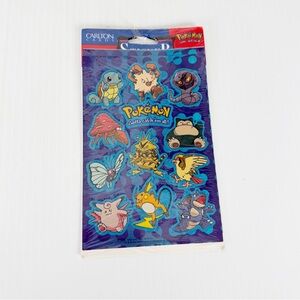 Vintage 1998 Carlton Cards Pokemon Gotta Catch Em All Stickers